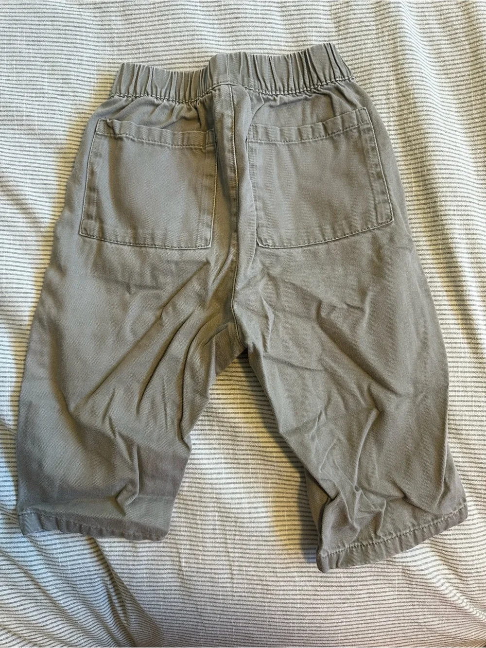 GAP Olive Green Cargo-Style Kids Shorts